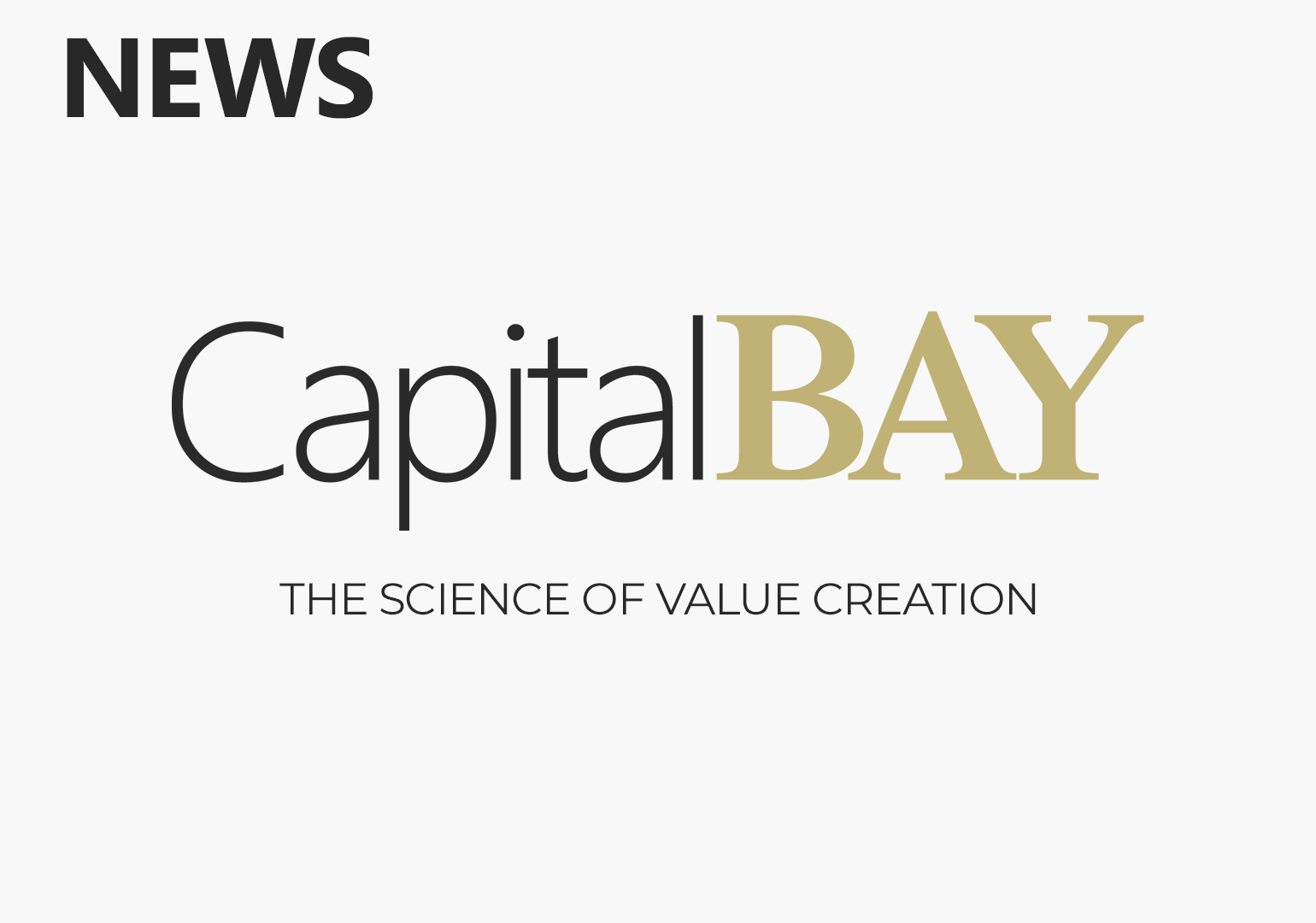 Capital Bay sammelt 600 Mio. Euro Eigenkapital.